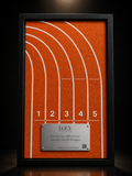 Orange Running Track Legacy Frame™