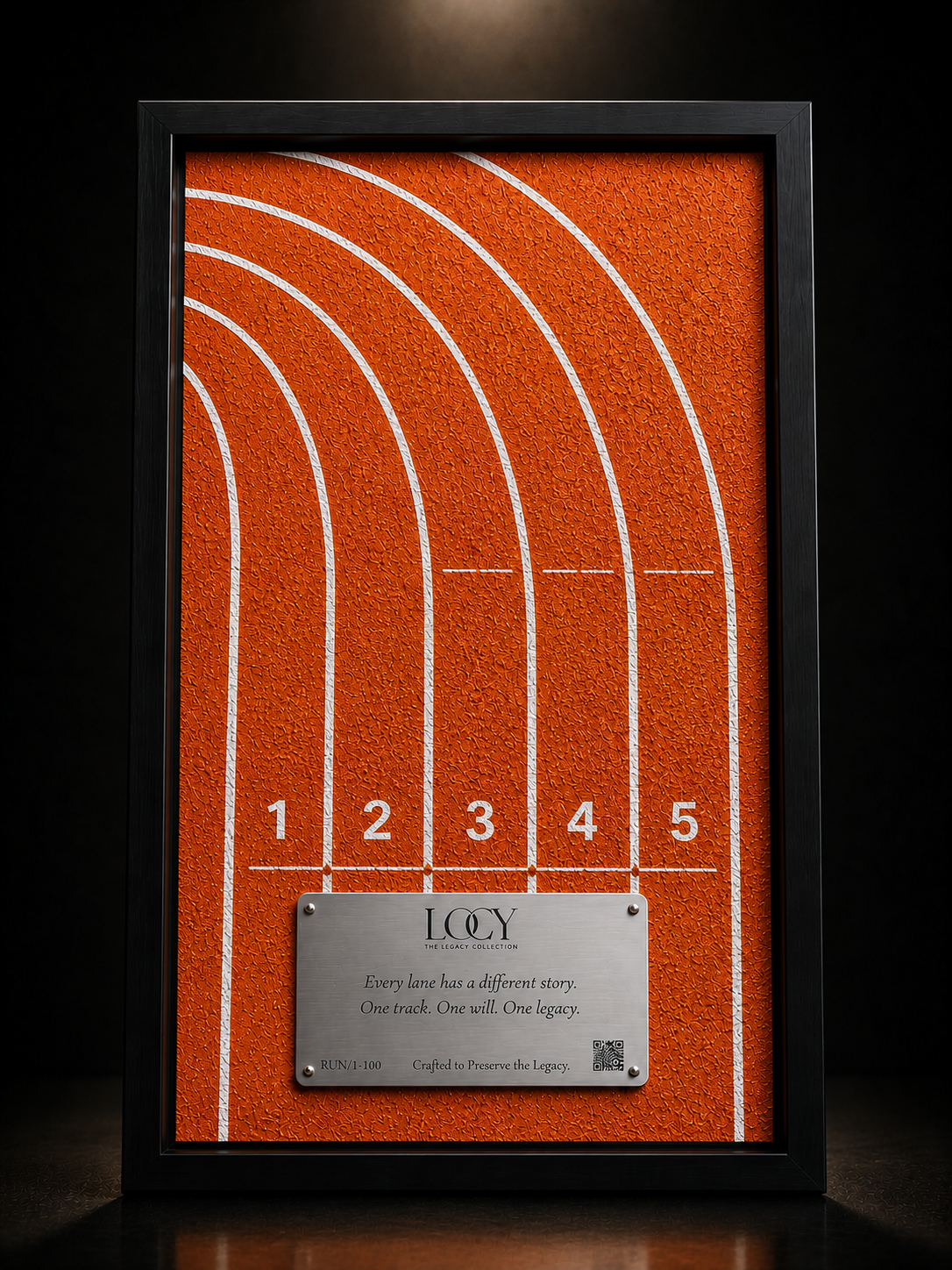 Orange Running Track Legacy Frame™